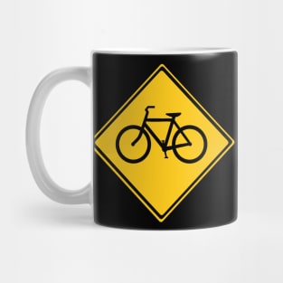 Road Sign Bicycle Mug